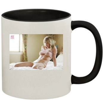 Sara Jean Underwood 11oz Colored Inner & Handle Mug