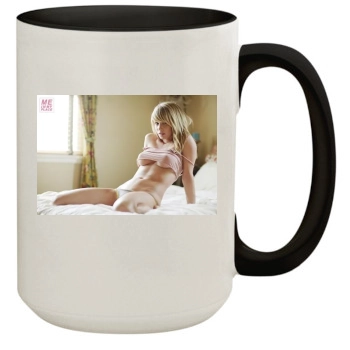 Sara Jean Underwood 15oz Colored Inner & Handle Mug