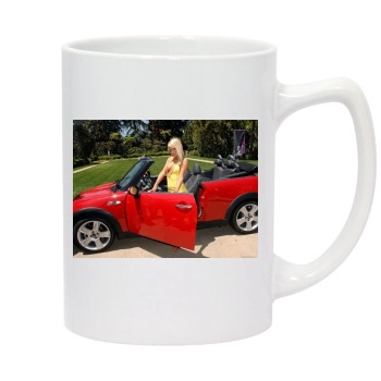 Sara Jean Underwood 14oz White Statesman Mug