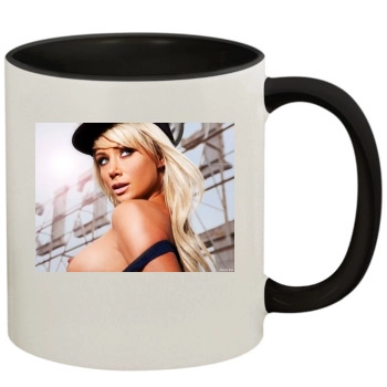 Sara Jean Underwood 11oz Colored Inner & Handle Mug