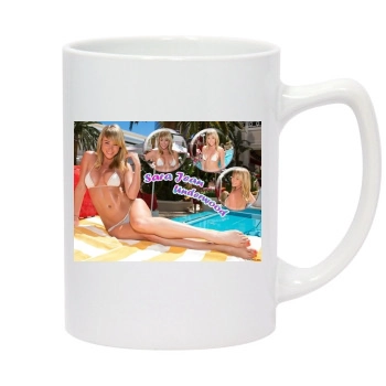 Sara Jean Underwood 14oz White Statesman Mug