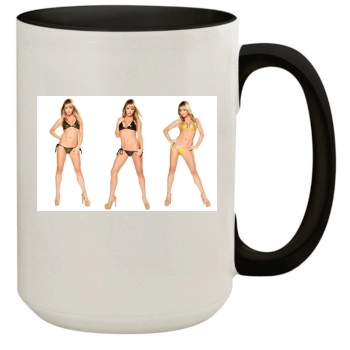 Sara Jean Underwood 15oz Colored Inner & Handle Mug