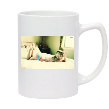 Sara Jean Underwood 14oz White Statesman Mug