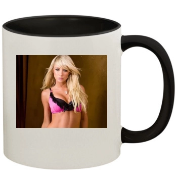 Sara Jean Underwood 11oz Colored Inner & Handle Mug