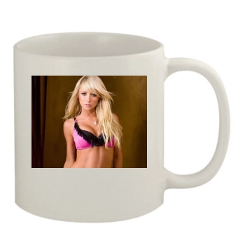 Sara Jean Underwood 11oz White Mug