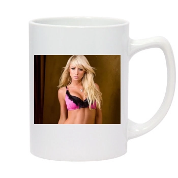 Sara Jean Underwood 14oz White Statesman Mug