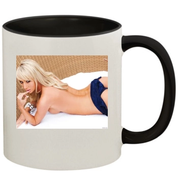 Sara Jean Underwood 11oz Colored Inner & Handle Mug