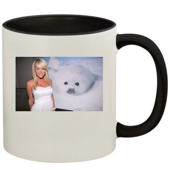 Sara Jean Underwood 11oz Colored Inner & Handle Mug