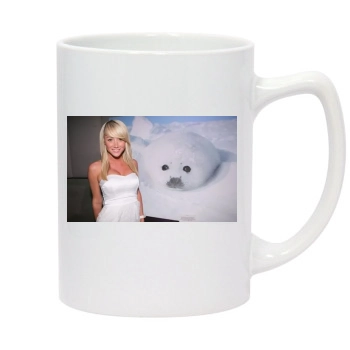 Sara Jean Underwood 14oz White Statesman Mug