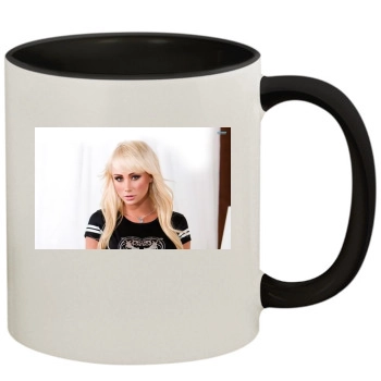 Sara Jean Underwood 11oz Colored Inner & Handle Mug