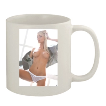 Sara Jean Underwood 11oz White Mug