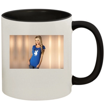 Sara Jean Underwood 11oz Colored Inner & Handle Mug