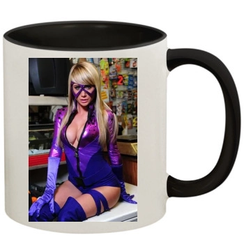 Sara Jean Underwood 11oz Colored Inner & Handle Mug