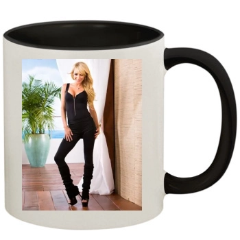 Sara Jean Underwood 11oz Colored Inner & Handle Mug