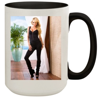 Sara Jean Underwood 15oz Colored Inner & Handle Mug