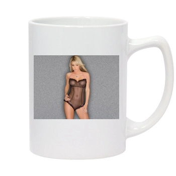 Sara Jean Underwood 14oz White Statesman Mug