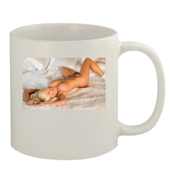 Sara Jean Underwood 11oz White Mug