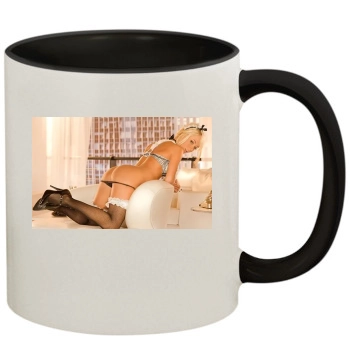 Sara Jean Underwood 11oz Colored Inner & Handle Mug