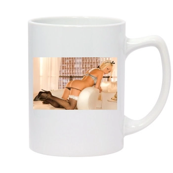 Sara Jean Underwood 14oz White Statesman Mug