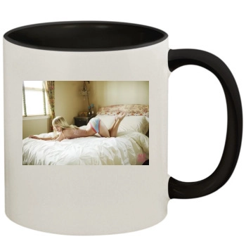 Sara Jean Underwood 11oz Colored Inner & Handle Mug