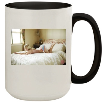 Sara Jean Underwood 15oz Colored Inner & Handle Mug