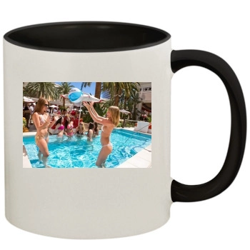 Sara Jean Underwood 11oz Colored Inner & Handle Mug