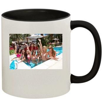 Sara Jean Underwood 11oz Colored Inner & Handle Mug