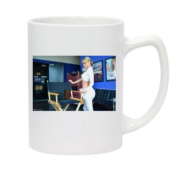 Sara Jean Underwood 14oz White Statesman Mug