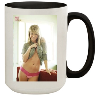 Sara Jean Underwood 15oz Colored Inner & Handle Mug