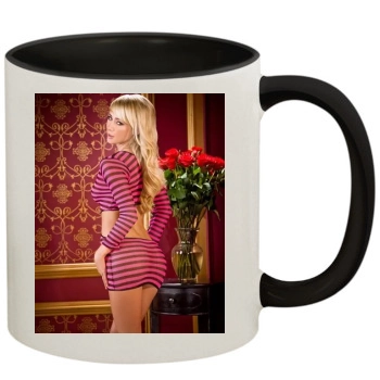 Sara Jean Underwood 11oz Colored Inner & Handle Mug