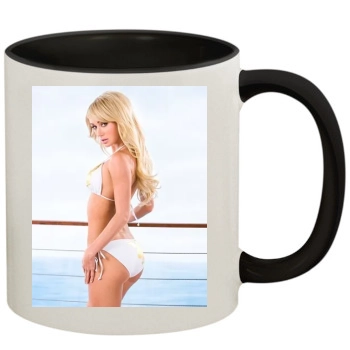 Sara Jean Underwood 11oz Colored Inner & Handle Mug