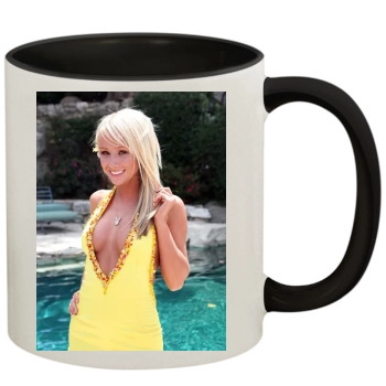 Sara Jean Underwood 11oz Colored Inner & Handle Mug