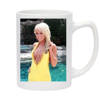 Sara Jean Underwood 14oz White Statesman Mug