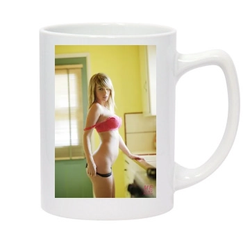 Sara Jean Underwood 14oz White Statesman Mug