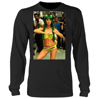 Sara Jean Underwood Men's Heavy Long Sleeve TShirt