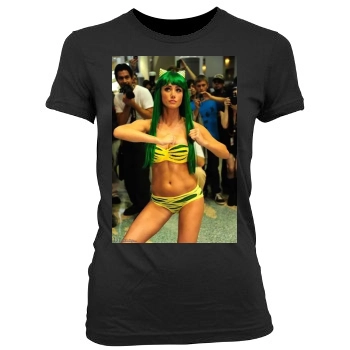 Sara Jean Underwood Women's Junior Cut Crewneck T-Shirt