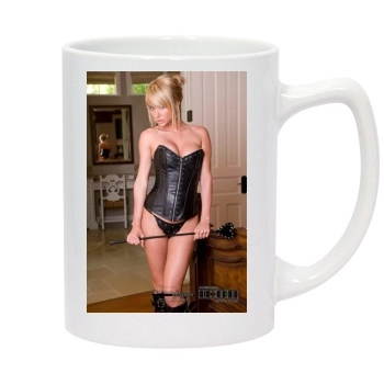 Sara Jean Underwood 14oz White Statesman Mug