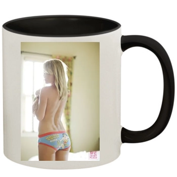 Sara Jean Underwood 11oz Colored Inner & Handle Mug