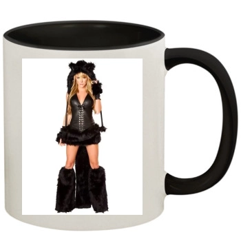 Sara Jean Underwood 11oz Colored Inner & Handle Mug