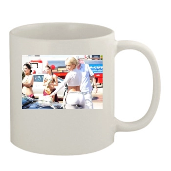 Sara Jean Underwood 11oz White Mug