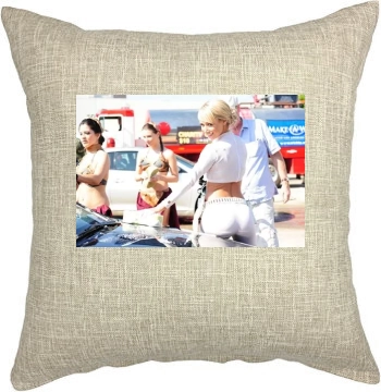 Sara Jean Underwood Pillow