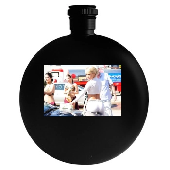 Sara Jean Underwood Round Flask