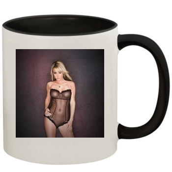 Sara Jean Underwood 11oz Colored Inner & Handle Mug