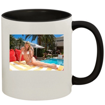 Sara Jean Underwood 11oz Colored Inner & Handle Mug