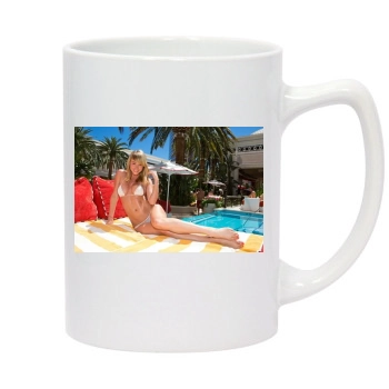 Sara Jean Underwood 14oz White Statesman Mug