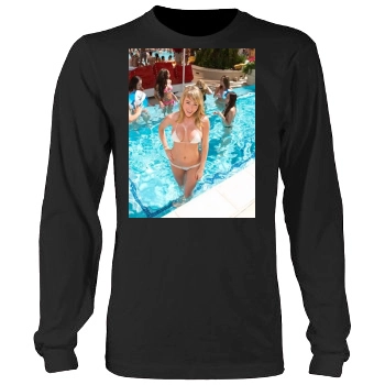 Sara Jean Underwood Men's Heavy Long Sleeve TShirt