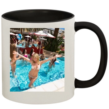 Sara Jean Underwood 11oz Colored Inner & Handle Mug