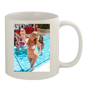 Sara Jean Underwood 11oz White Mug