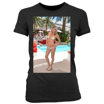 Sara Jean Underwood Women's Junior Cut Crewneck T-Shirt