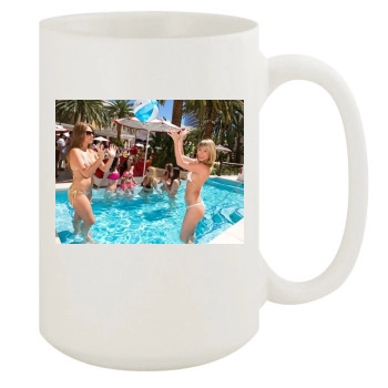 Sara Jean Underwood 15oz White Mug